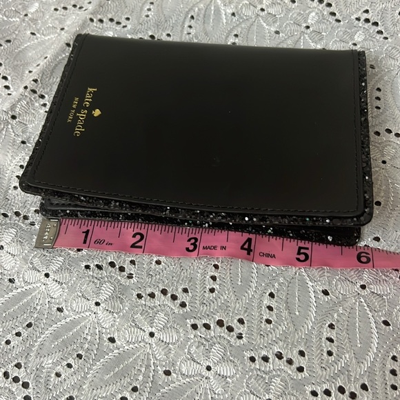 Kate Spade Black Passport Holder - Picture 6 of 9